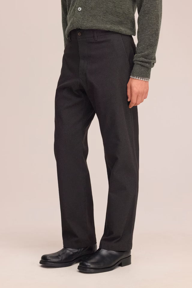 NN.07 - Pantalon Aden Droit Marron Truffe