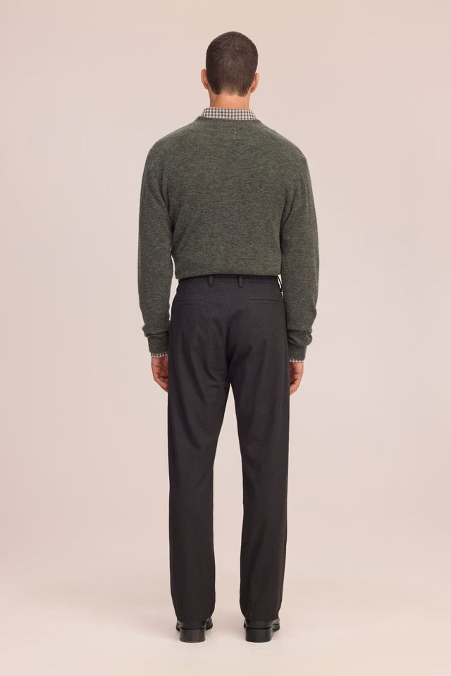 NN.07 - Pantalon Aden Droit Marron Truffe