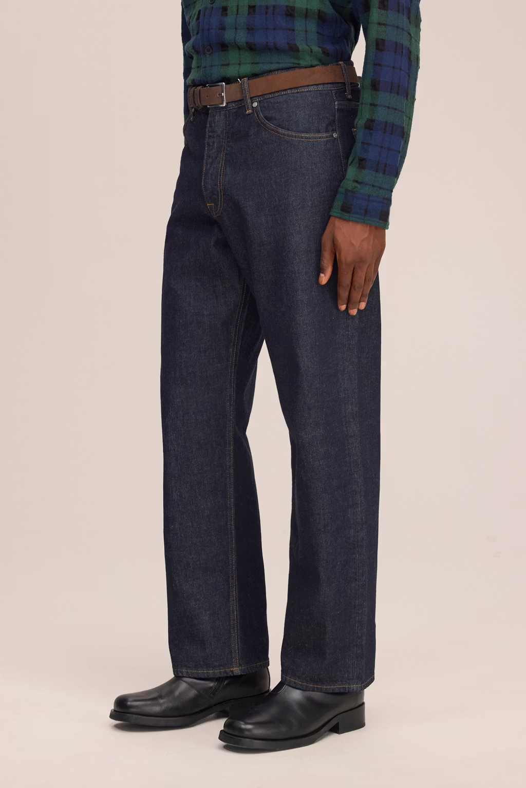 NN.07 - Jean Otis coupe droite décontractée Bleu indigo foncé