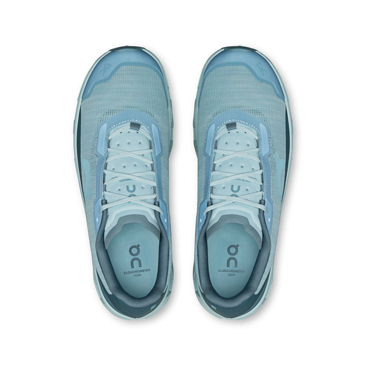 ON - Cloudmonster Void Gris clair / Bleu ciel