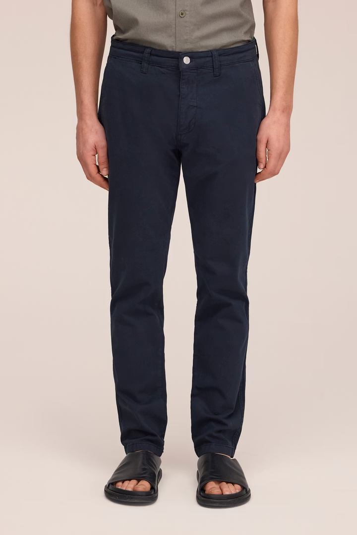 NN.07 - Pantalon chino slim en coton stretch Bleu marine