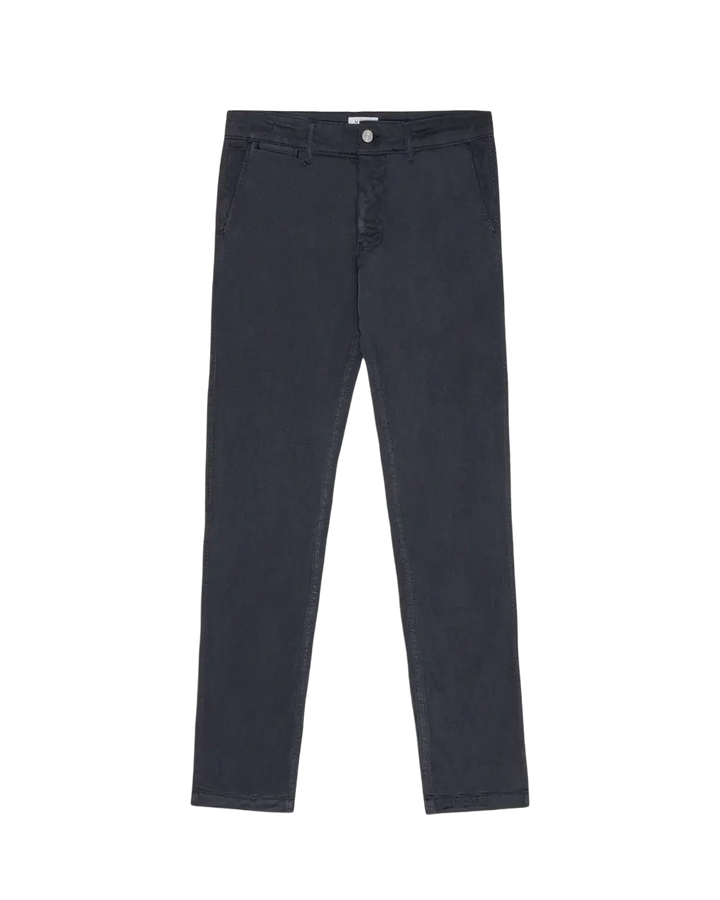 NN.07 - Pantalon chino slim en coton stretch Bleu marine