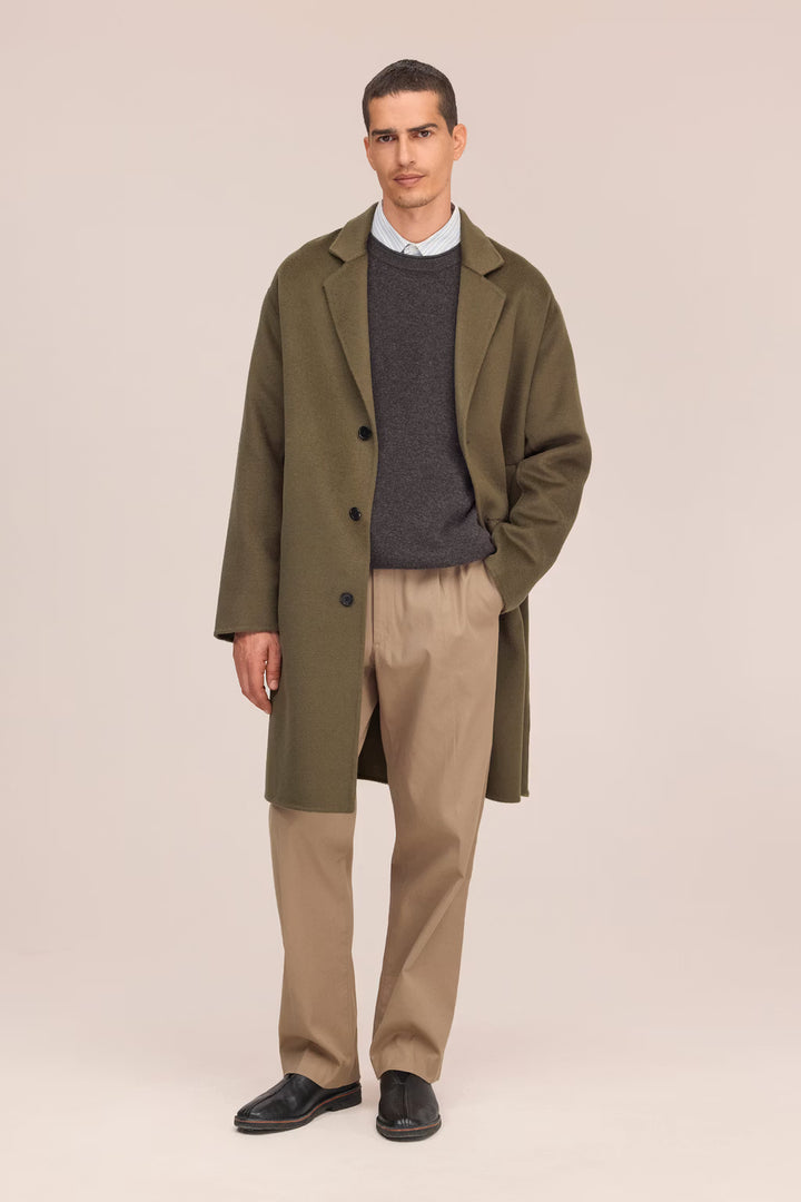 NN.07 - Pantalon Robin à pinces Marron argile