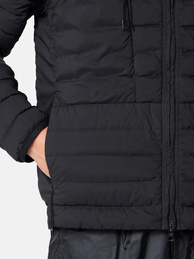 STONE ISLAND - Doudoune à Capuche Seamless Tunnel Noire
