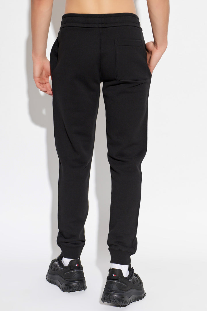 MONCLER – Pantalon de survêtement à écusson Noir