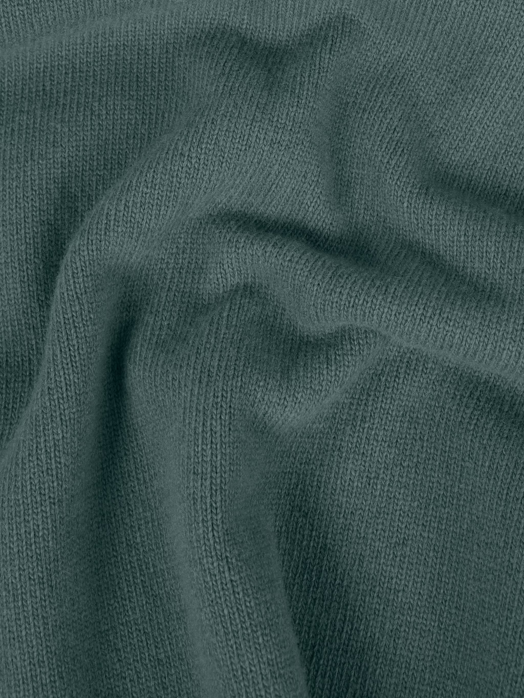 STONE ISLAND - Pull ras-du-cou en laine d’agneau Vert océan