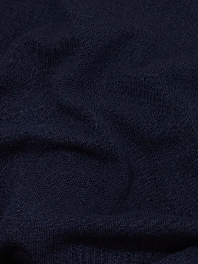 STONE ISLAND - Pull en Laine d'Agneau Bleu Marine