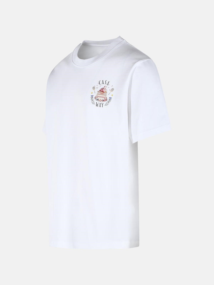 CASABLANCA - T-shirt Casa Way Blanc