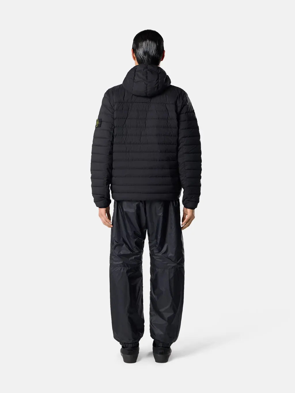 STONE ISLAND - Doudoune à Capuche Seamless Tunnel Noire