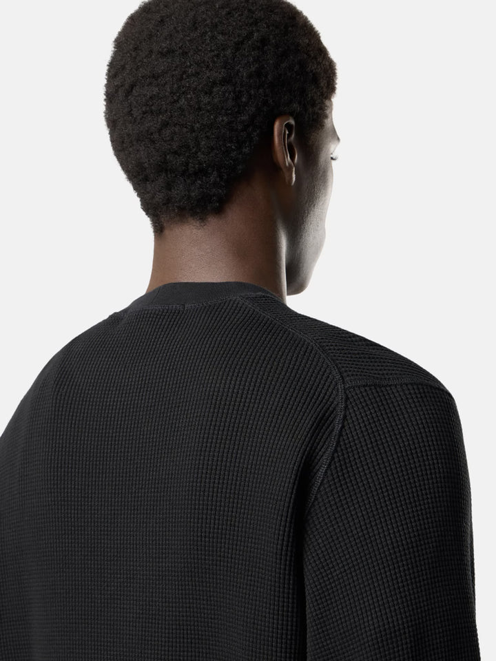 STONE ISLAND - Regular-fit Crewneck Sweatshirt Noir