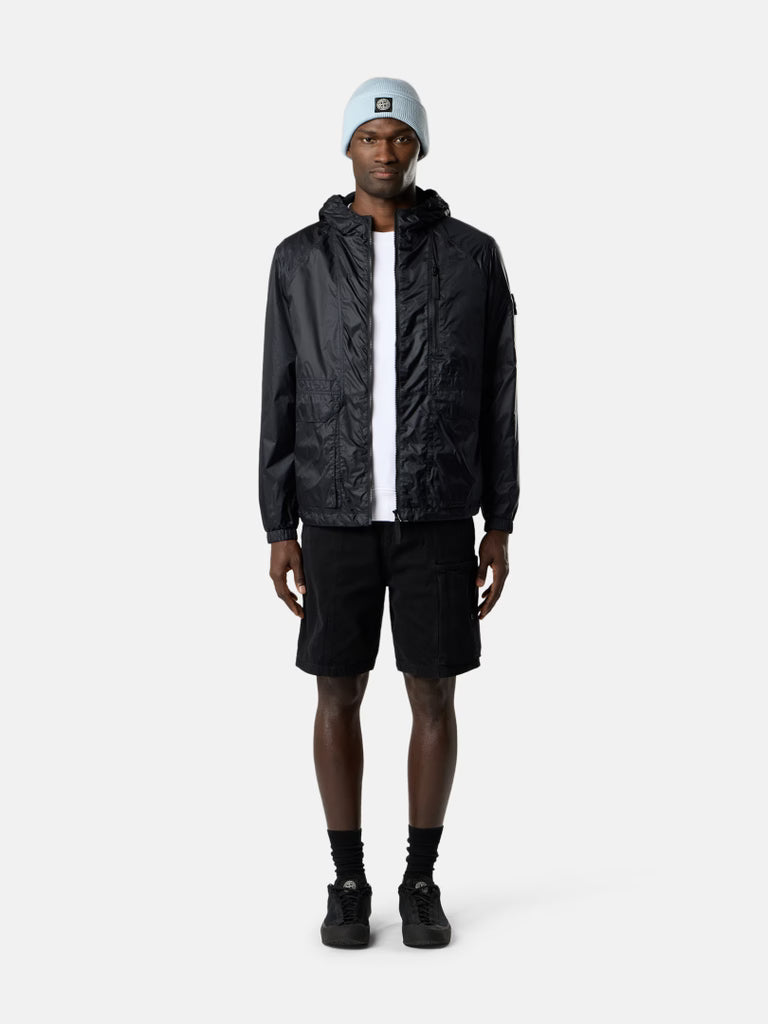 STONE ISLAND - Sweat-shirt Ras-du-cou Coupe Regular avec Manches Raglan Blanc