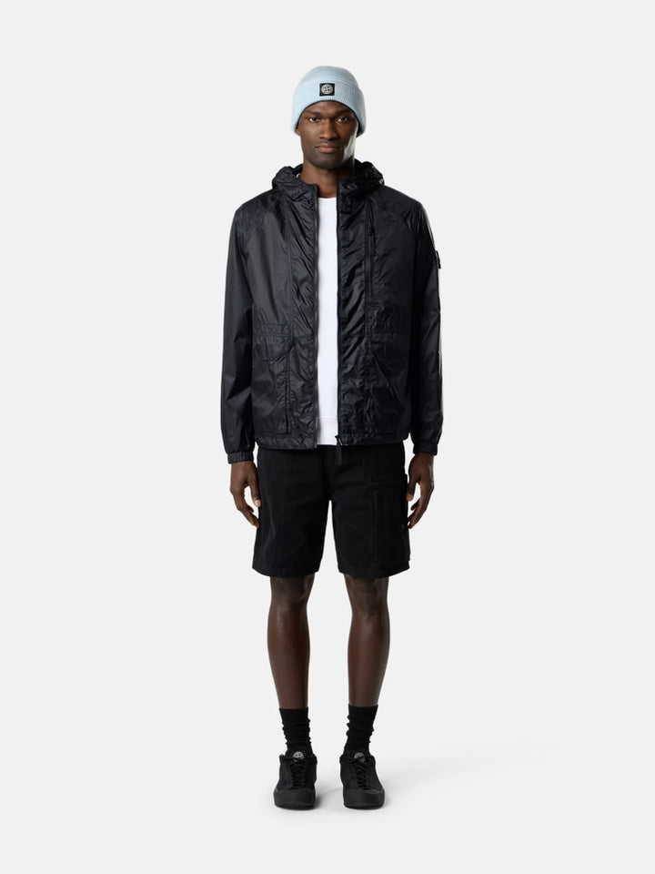 STONE ISLAND - Sweat-shirt Ras-du-cou Coupe Regular avec Manches Raglan Blanc