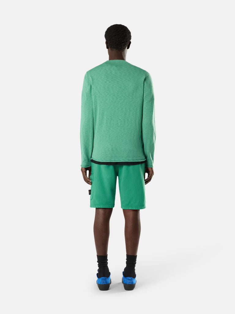STONE ISLAND - Regular-fit Jogger Shorts with Cargo Pocket Vert émeraude
