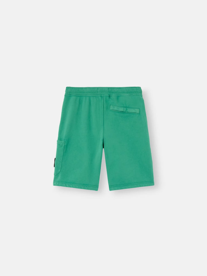STONE ISLAND - Regular-fit Jogger Shorts with Cargo Pocket Vert émeraude