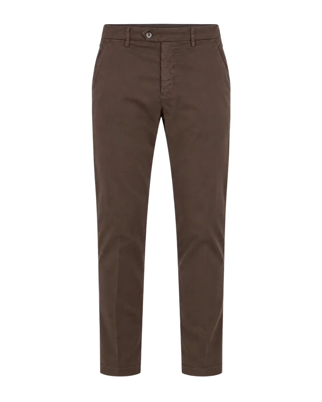 MASON'S - Pantalon chino Torino Flex Slim Marron