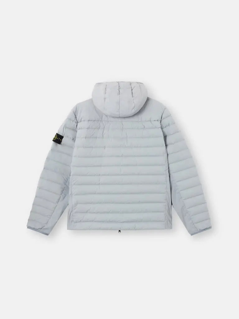 STONE ISLAND - Doudoune à Capuche Seamless Tunnel Gris
