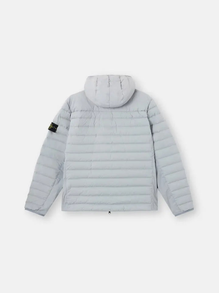 STONE ISLAND - Doudoune à Capuche Seamless Tunnel Gris