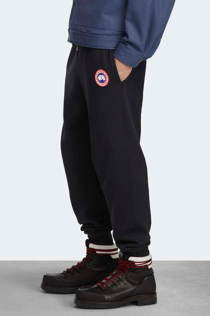 CANADA GOOSE - Pantalon de jogging Loon en coton biologique Noir