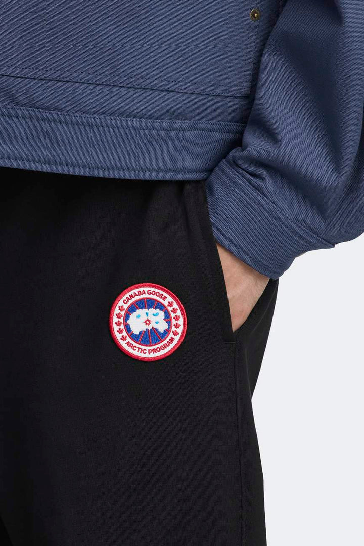 CANADA GOOSE - Pantalon de jogging Loon en coton biologique Noir