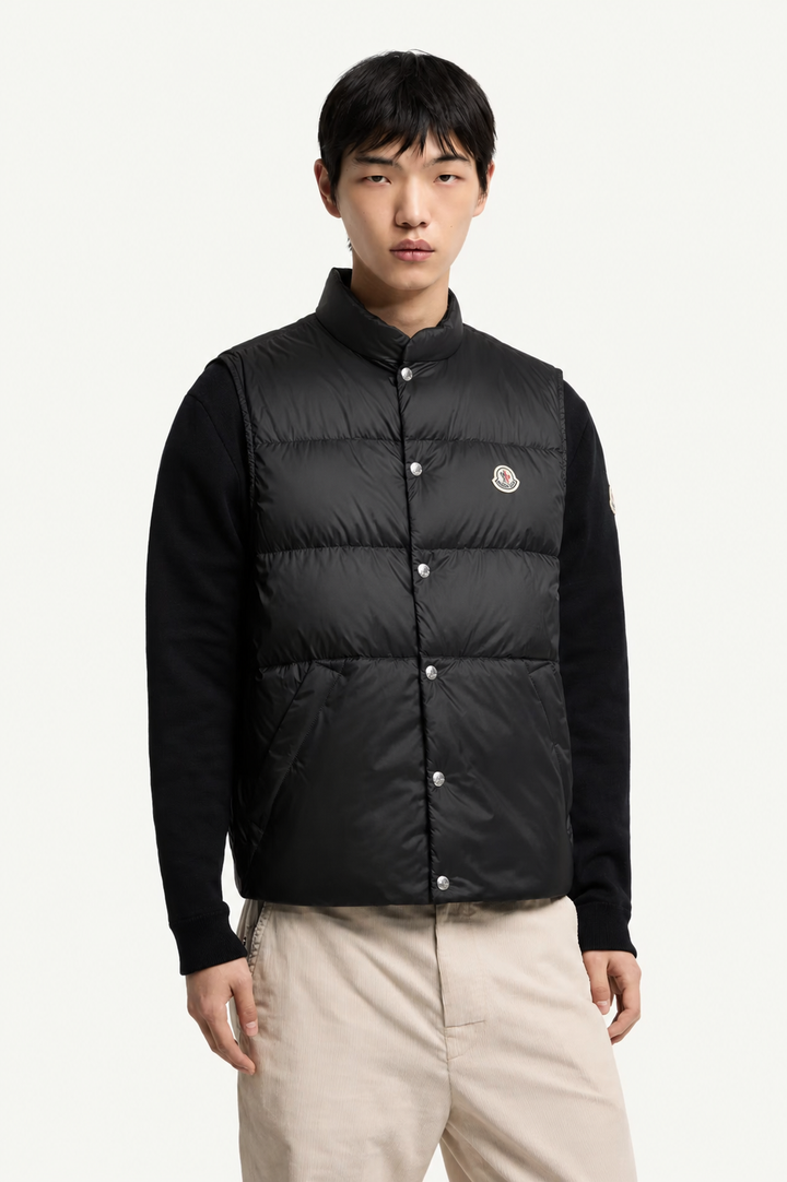MONCLER – Doudoune sans manches Tuquerouye Noir