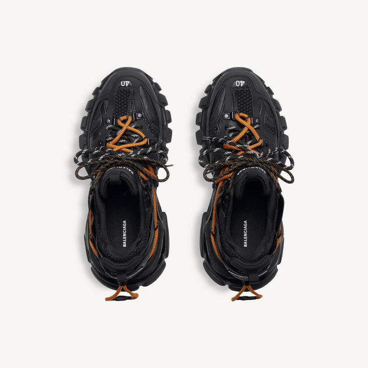 BALENCIAGA – Sneakers Track Trail Laces Noir et orange