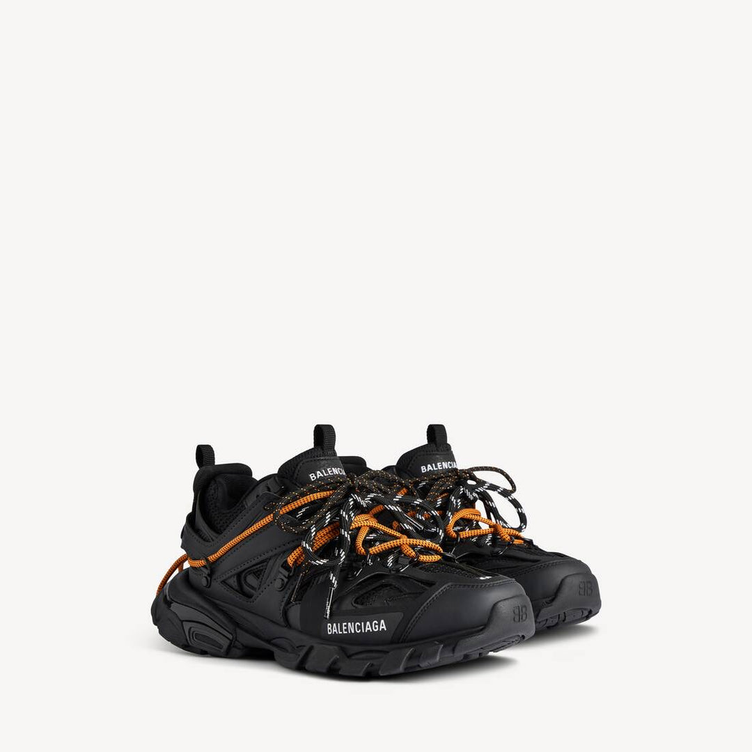 BALENCIAGA – Sneakers Track Trail Laces Noir et orange