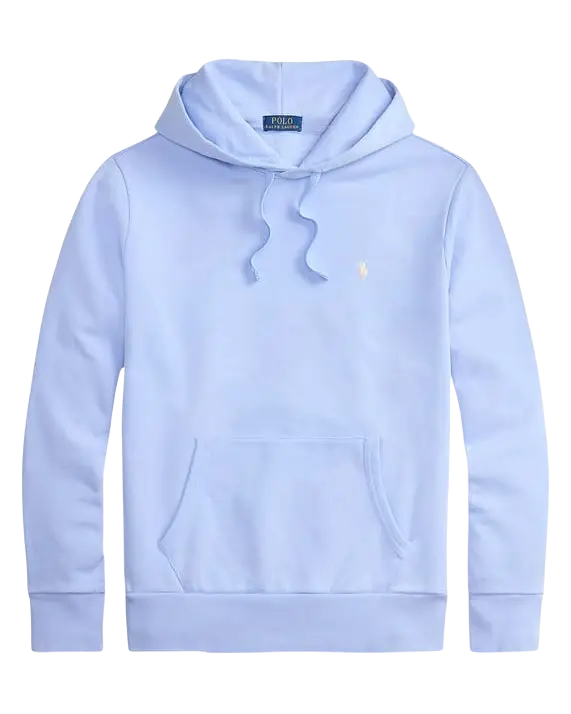 POLO RALPH LAUREN – Sweat à capuche en coton Bleu grisé