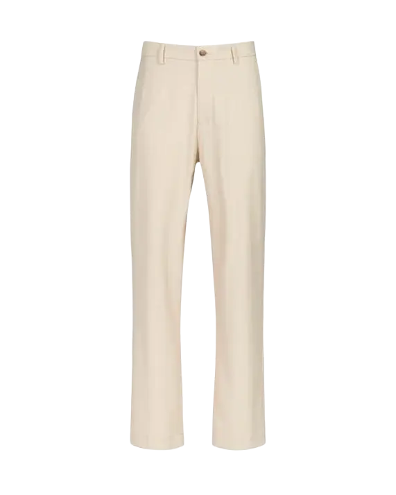 LES DEUX – Pantalon droit Beige ivoire