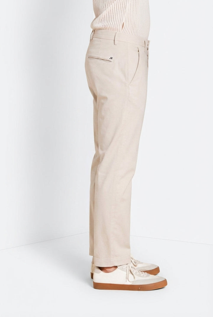 MASON'S - Pantalon chino Torino Flex Beige clair