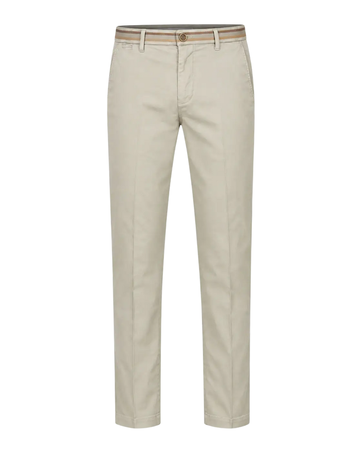 MASON'S - Pantalon chino Torino Winter Gris glacier