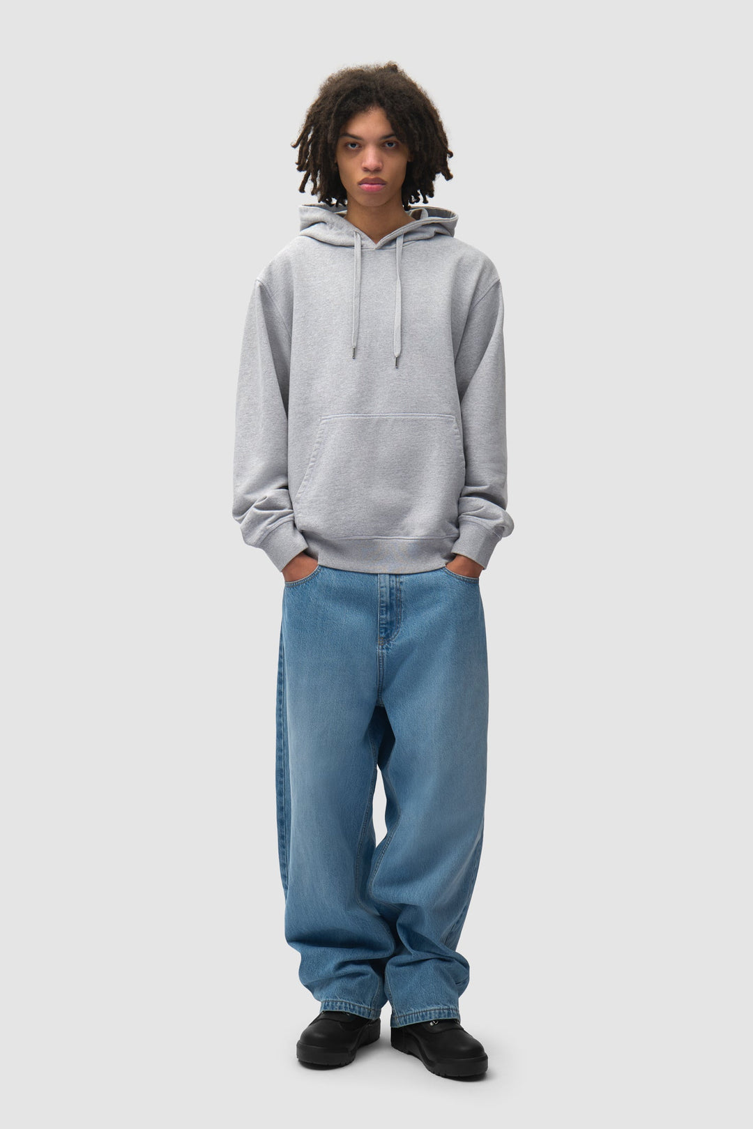 ARTE - Sweat à capuche Pink Serial Gris