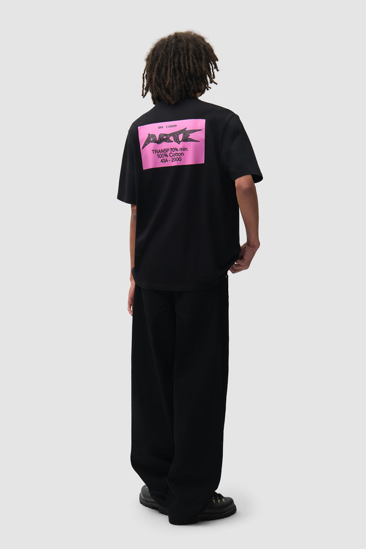 ARTE - T-shirt Composition Noir