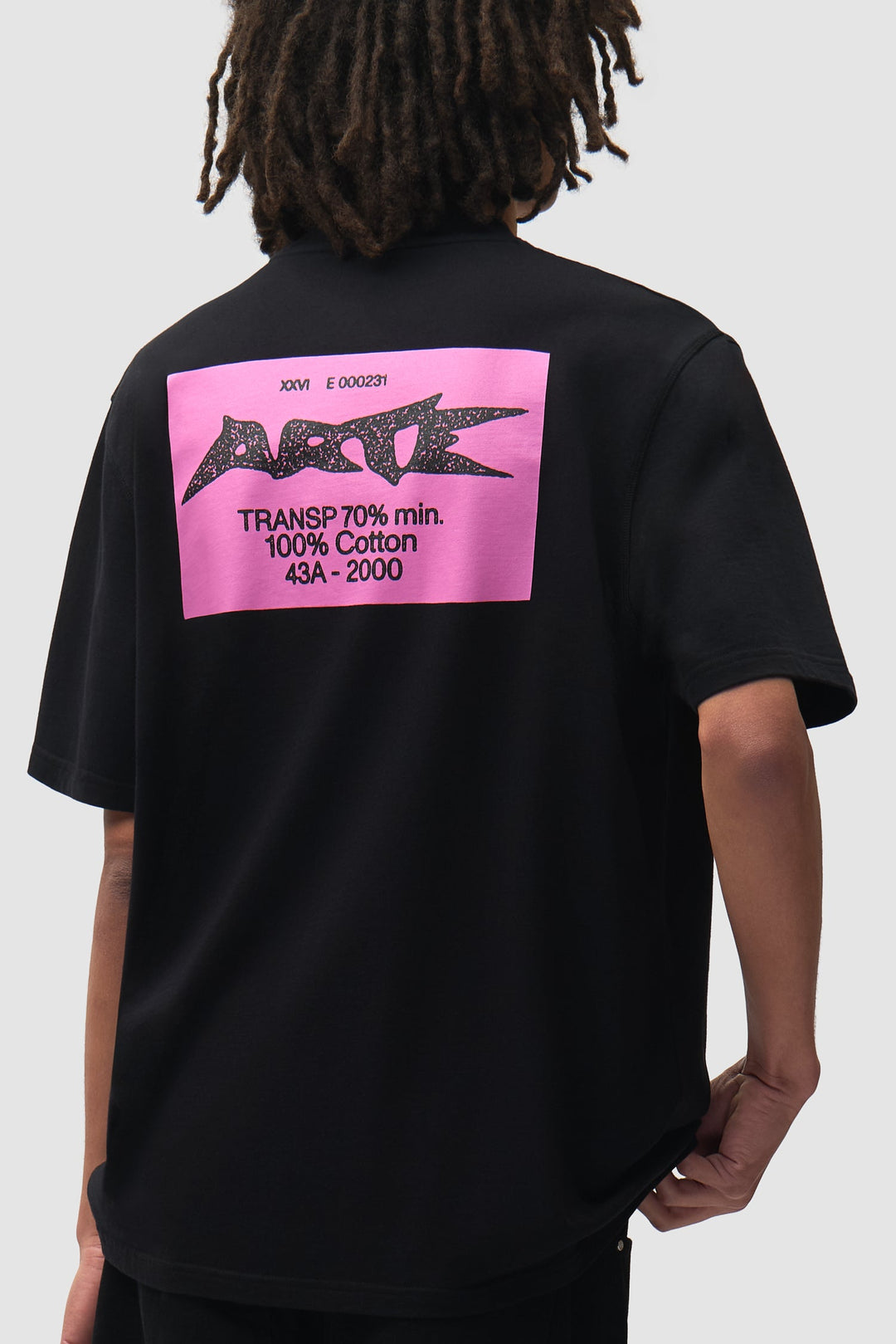ARTE - T-shirt Composition Noir