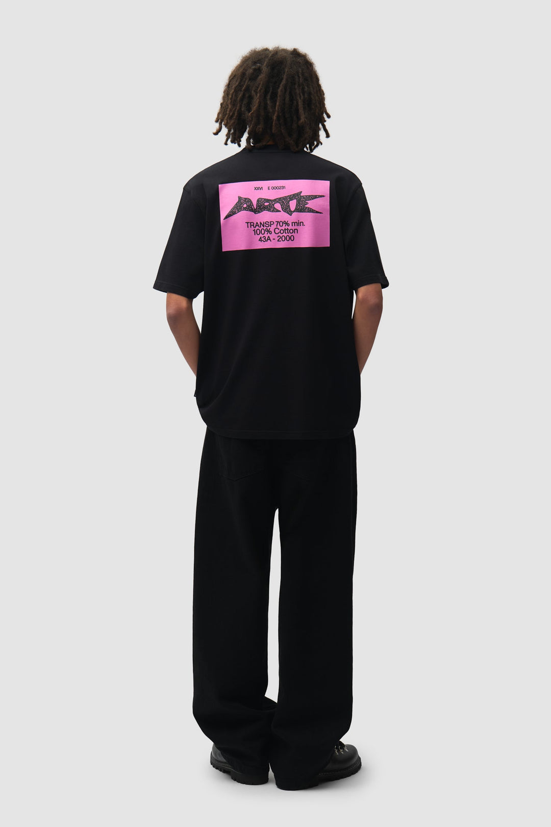 ARTE - T-shirt Composition Noir