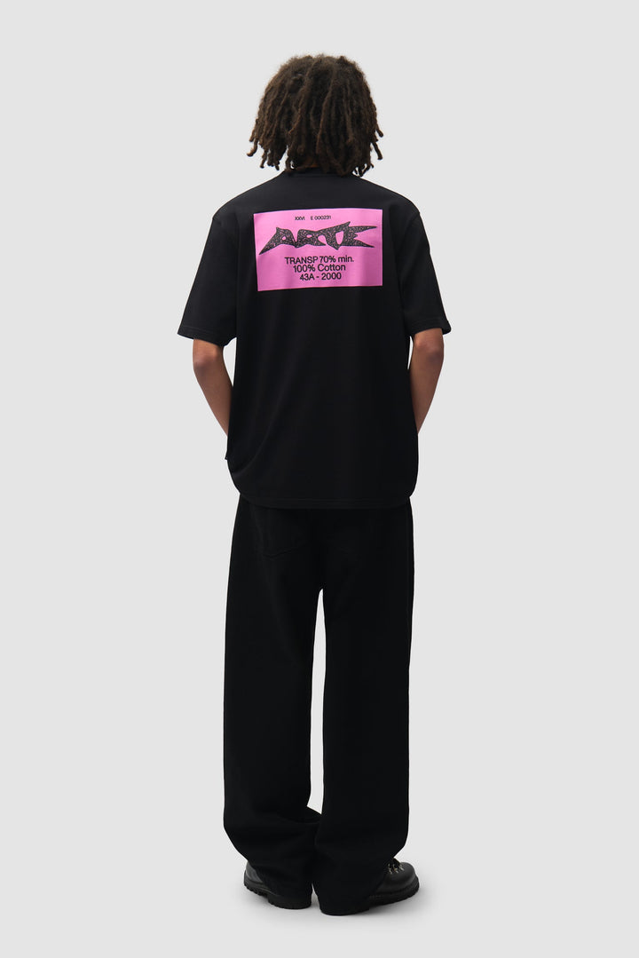ARTE - T-shirt Composition Noir