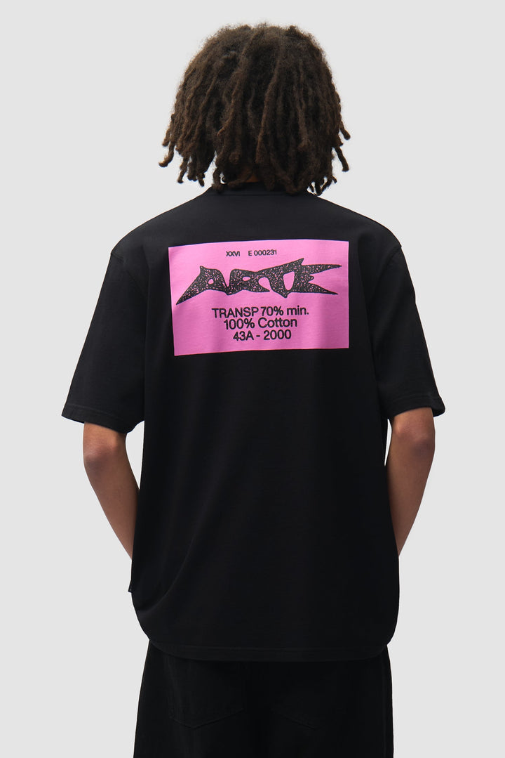 ARTE - T-shirt Composition Noir