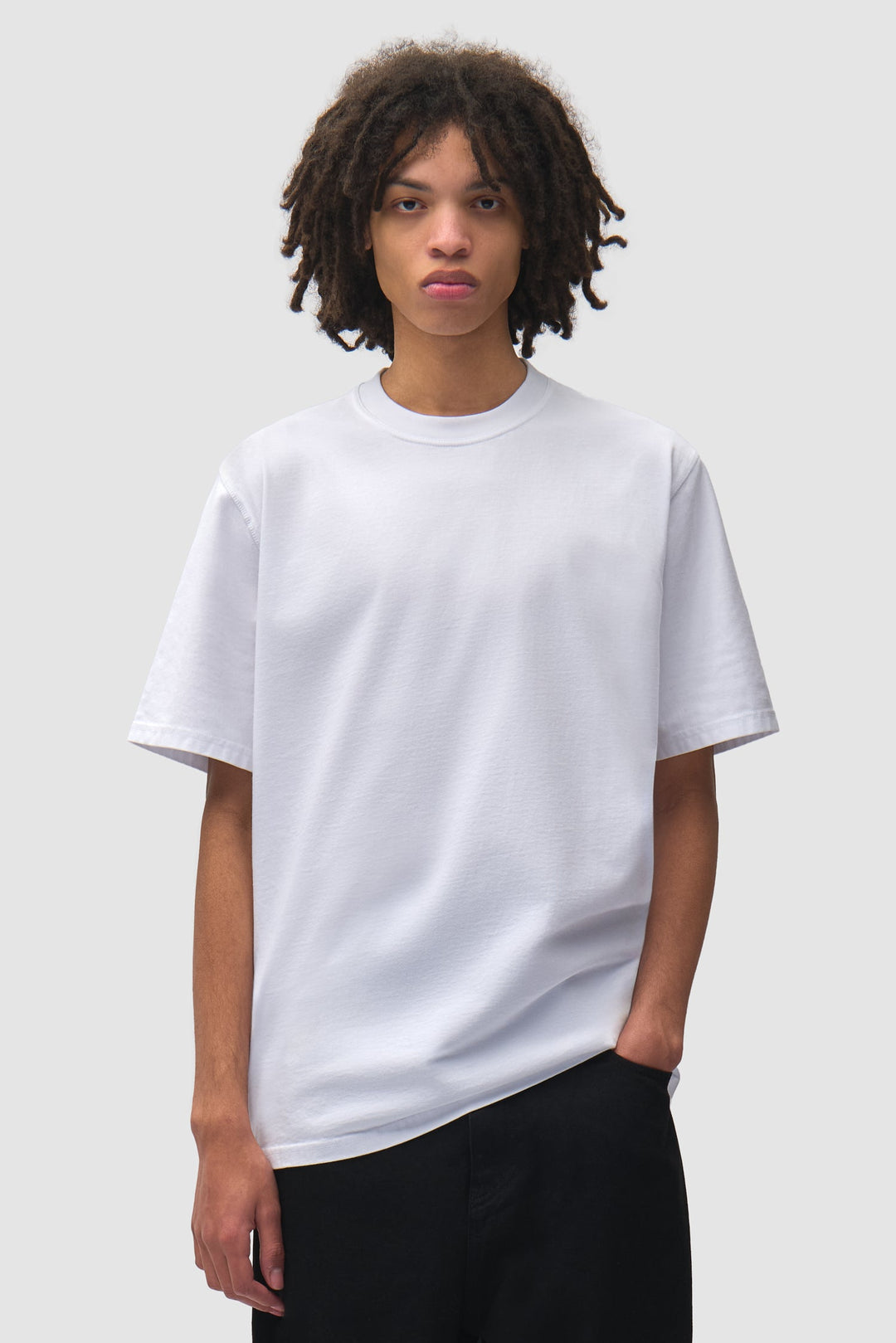 ARTE - T-shirt Tricolor Serial Blanc