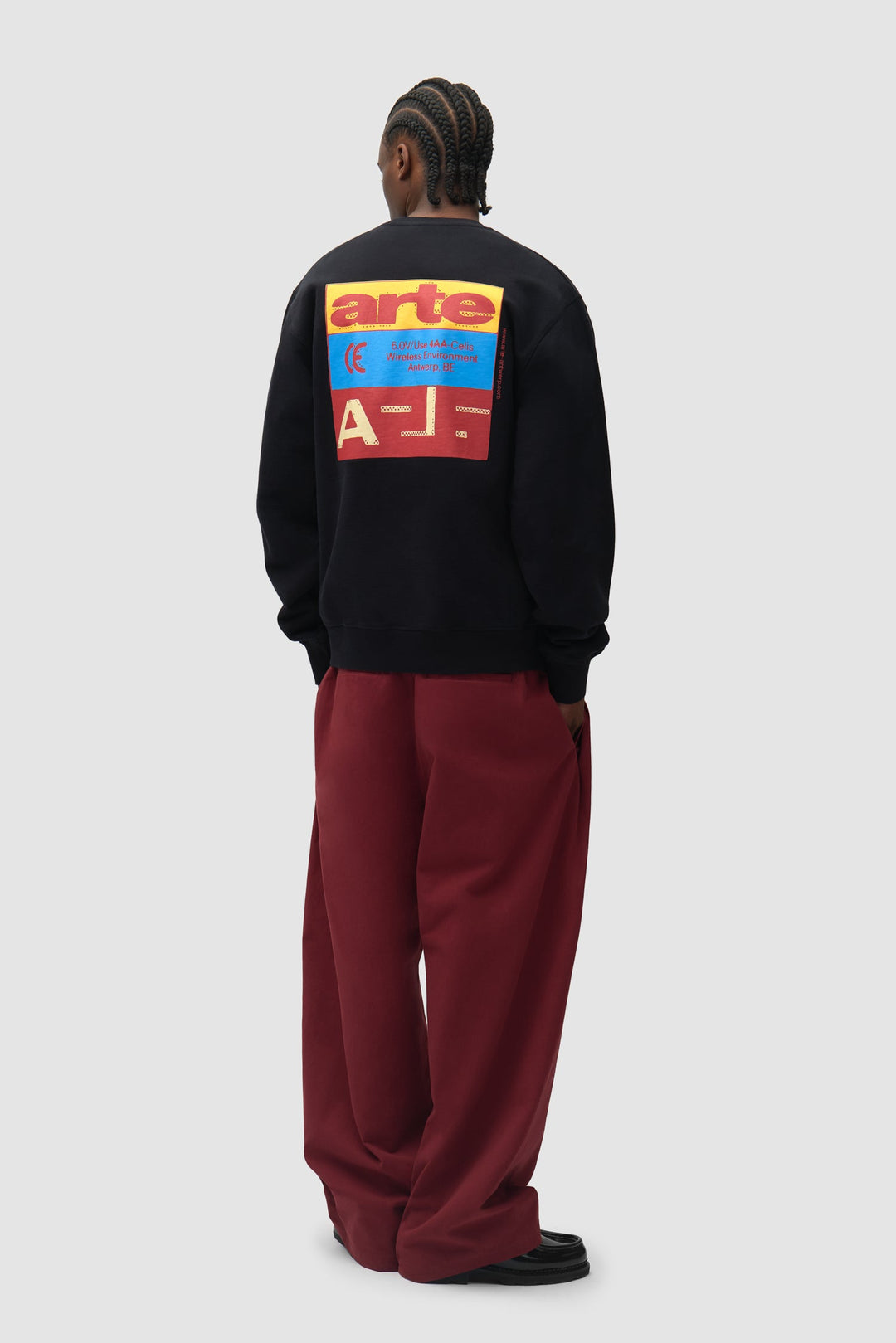 ARTE - Sweat Tricolor Serial Noir