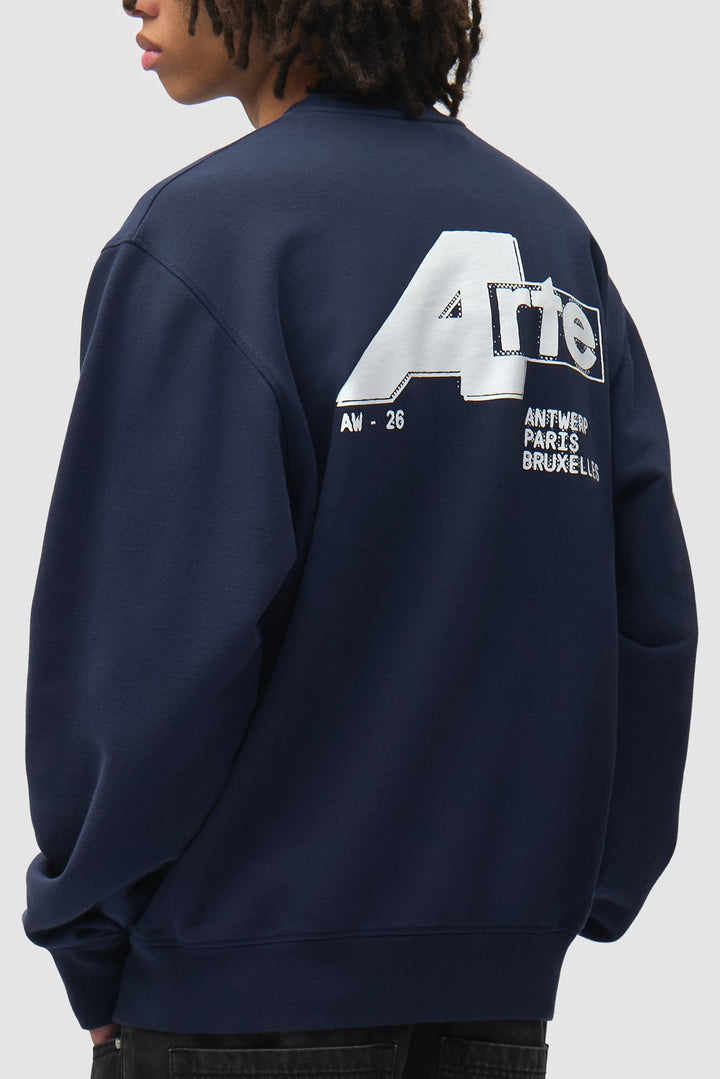 ARTE - Sweat City Crewneck Marine