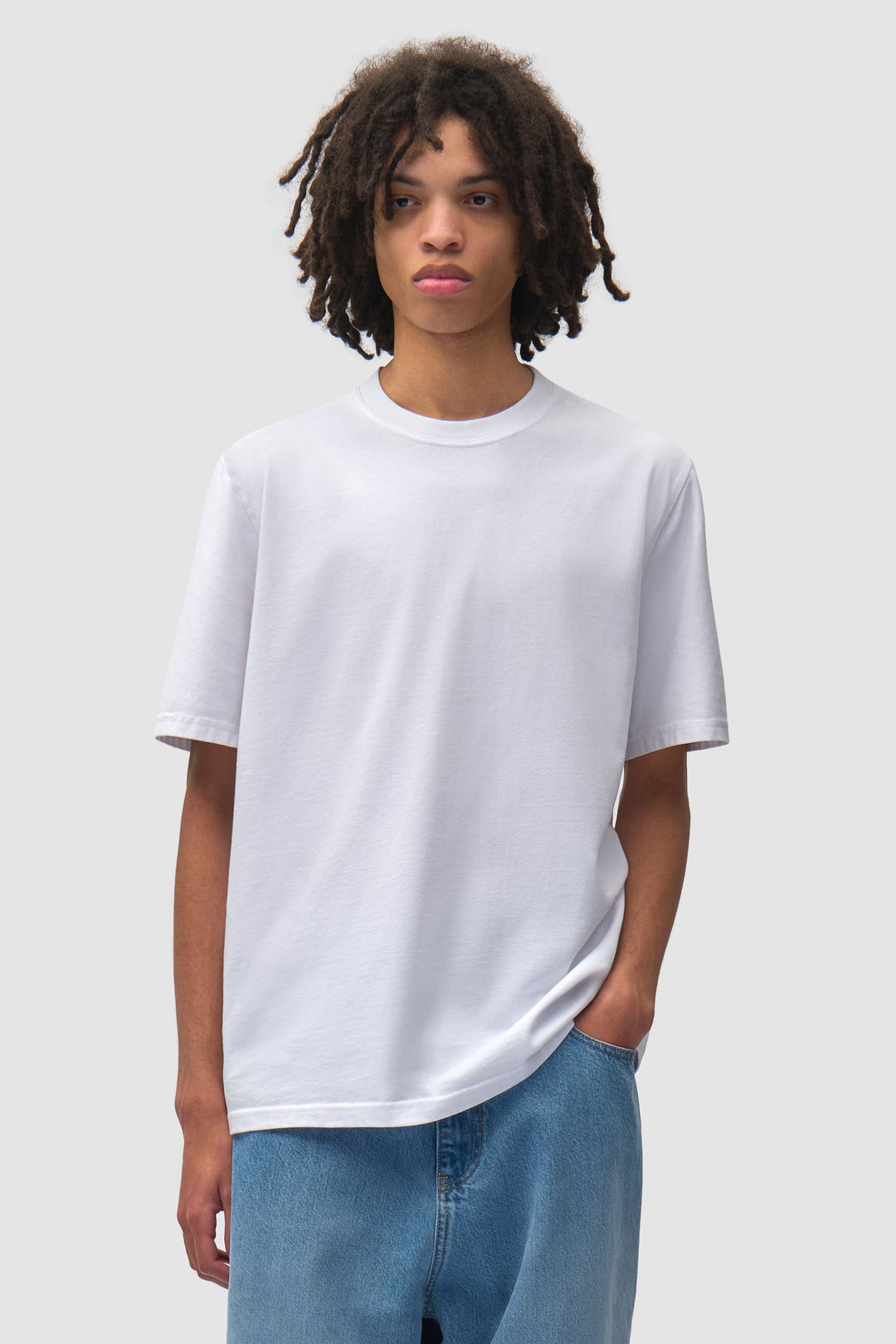 ARTE - T-shirt Emblem Blanc