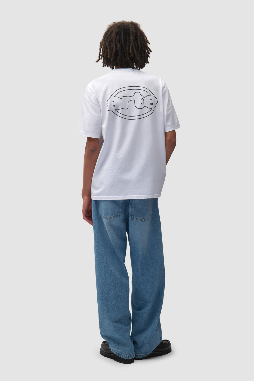 ARTE - T-shirt Emblem Blanc