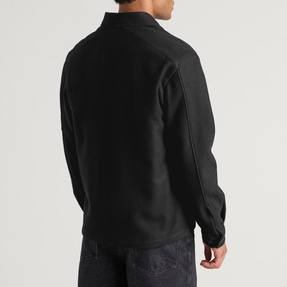 C.P. COMPANY - Surchemise Lens en laine Noir