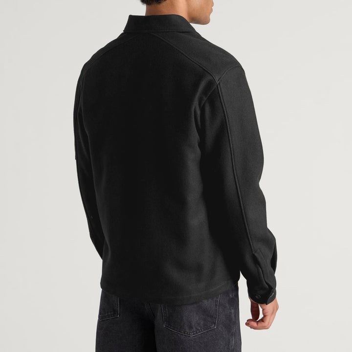 C.P. COMPANY - Surchemise Lens en laine Noir
