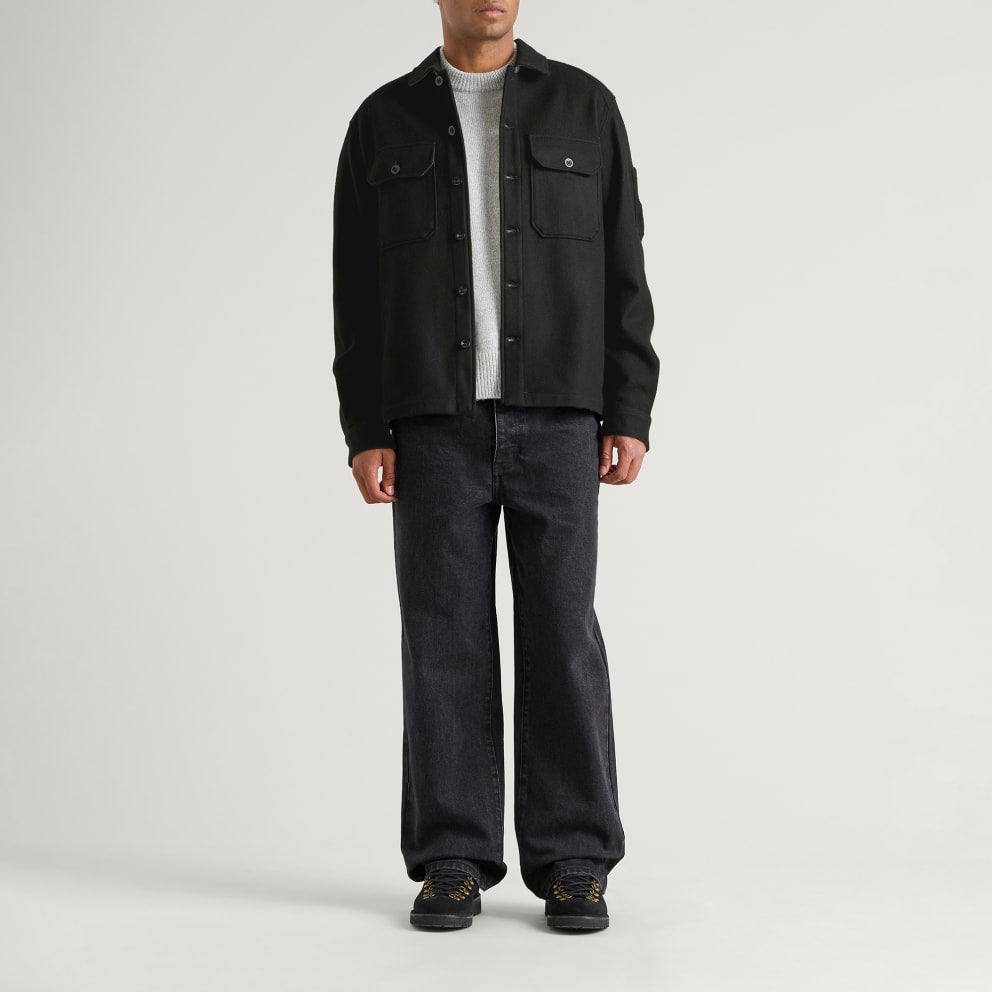C.P. COMPANY - Surchemise Lens en laine Noir