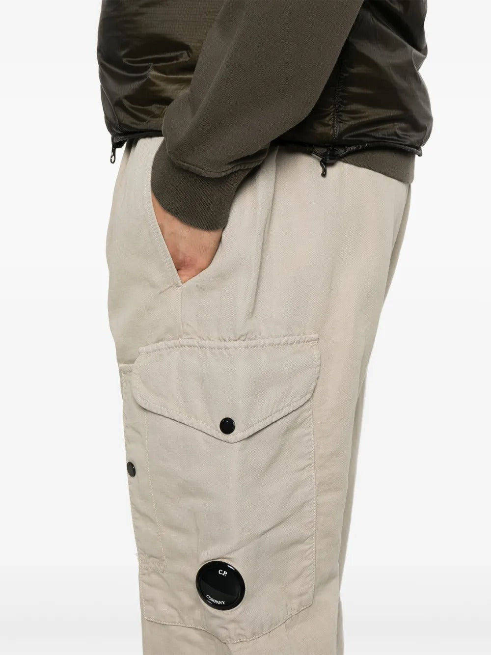 C.P. COMPANY - Pantalon Cargo Beige