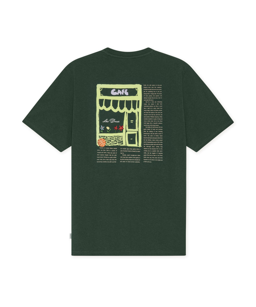 LES DEUX – T-shirt Café Vert sapin