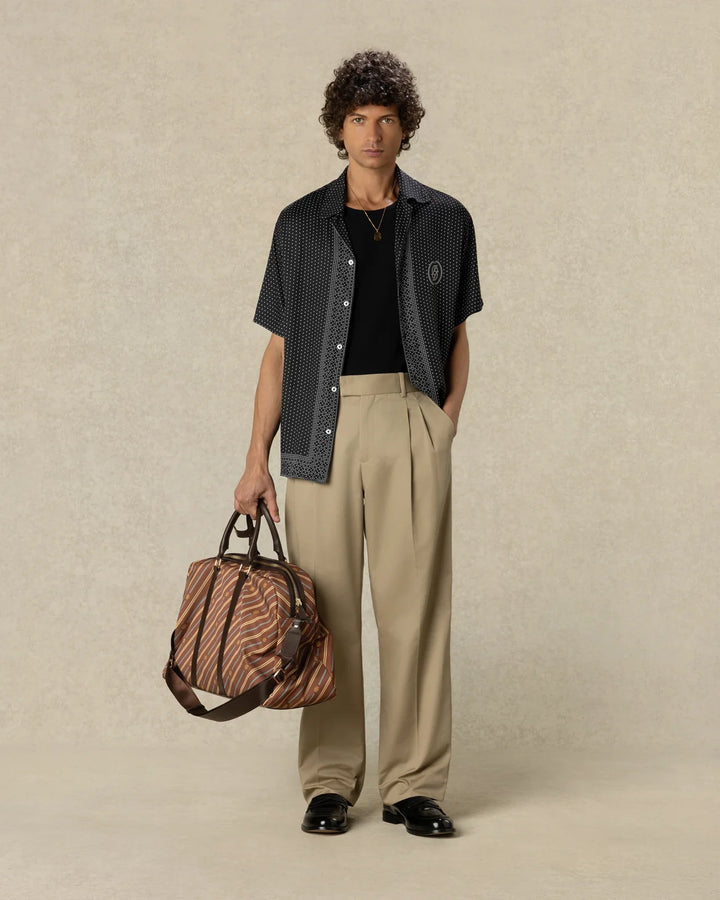 DRÔLE DE MONSIEUR - Pantalon Golfer Gabardine Beige