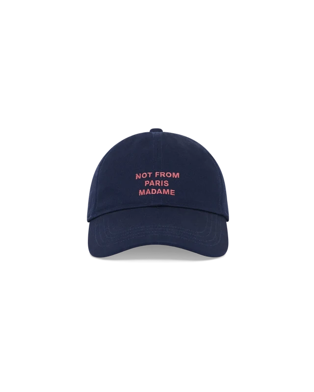 DRÔLE DE MONSIEUR - Casquette Slogan Bleu marine