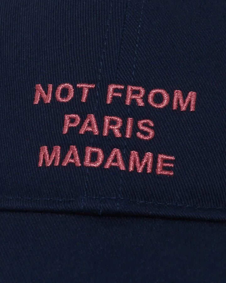 DRÔLE DE MONSIEUR - Casquette Slogan Bleu marine