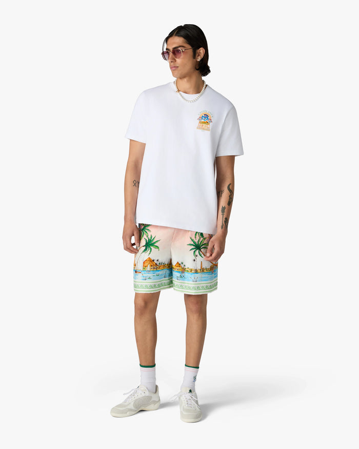CASABLANCA - T-shirt Egyptian L'Arche Blanc